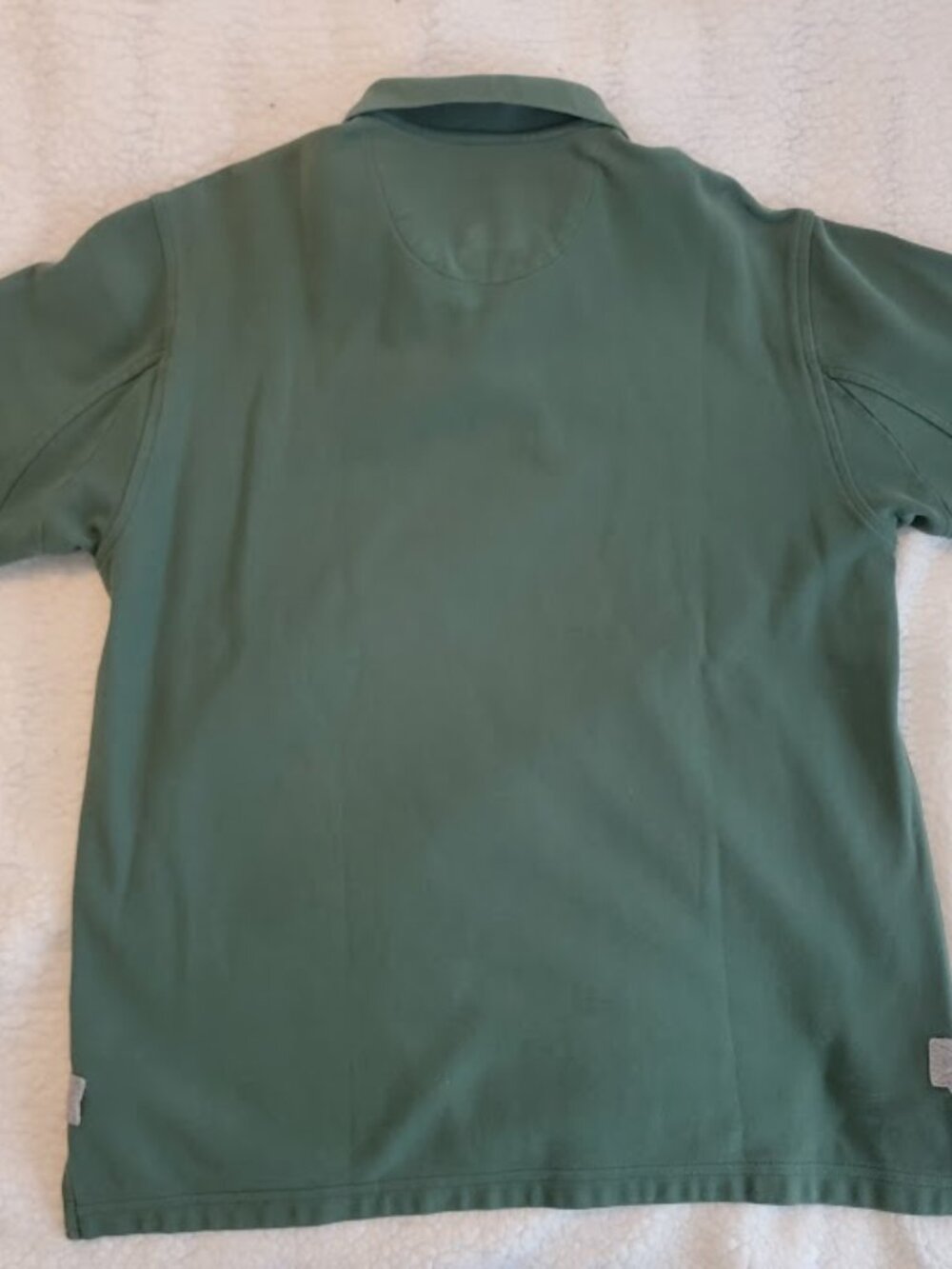 2-Pack Orvis Short Sleeve Men's Polo Shirts Green & Navy Blue Medium - Picture 6 of 11